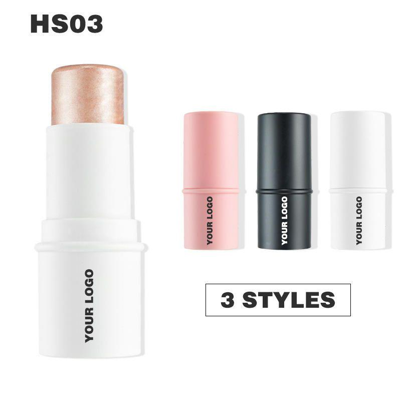 логотип Косметика Консилер для лица Бронзер с мерцающим тональным кремом Хайлайтер Контурный стик