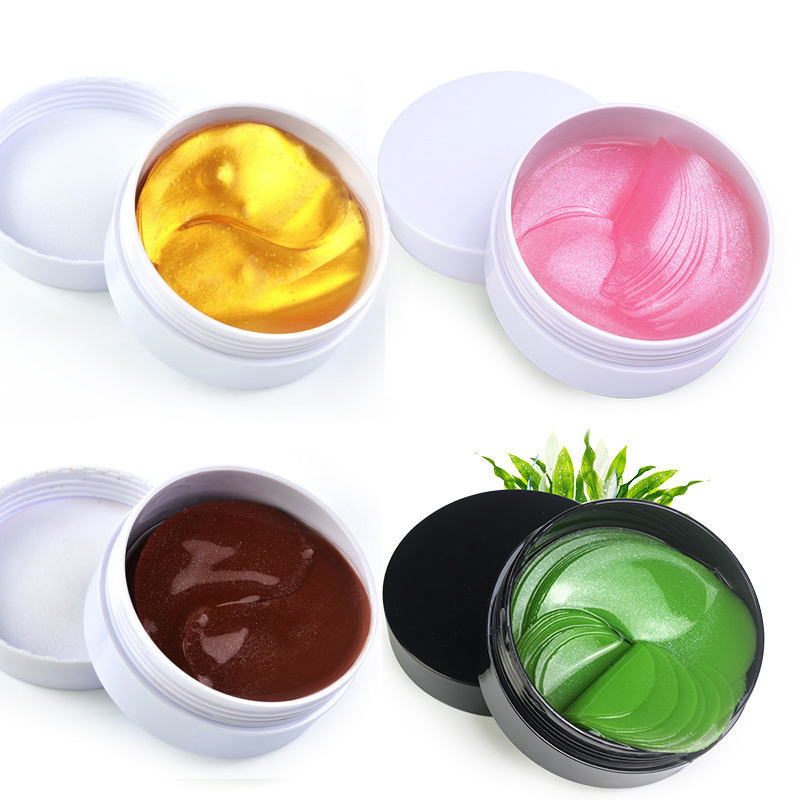 24-каратное золото, патчи под глаза, маска для глаз, антивозрастная маска с коллагеном и гиалуроновой кислотой под глазами, удаляющая темные круги