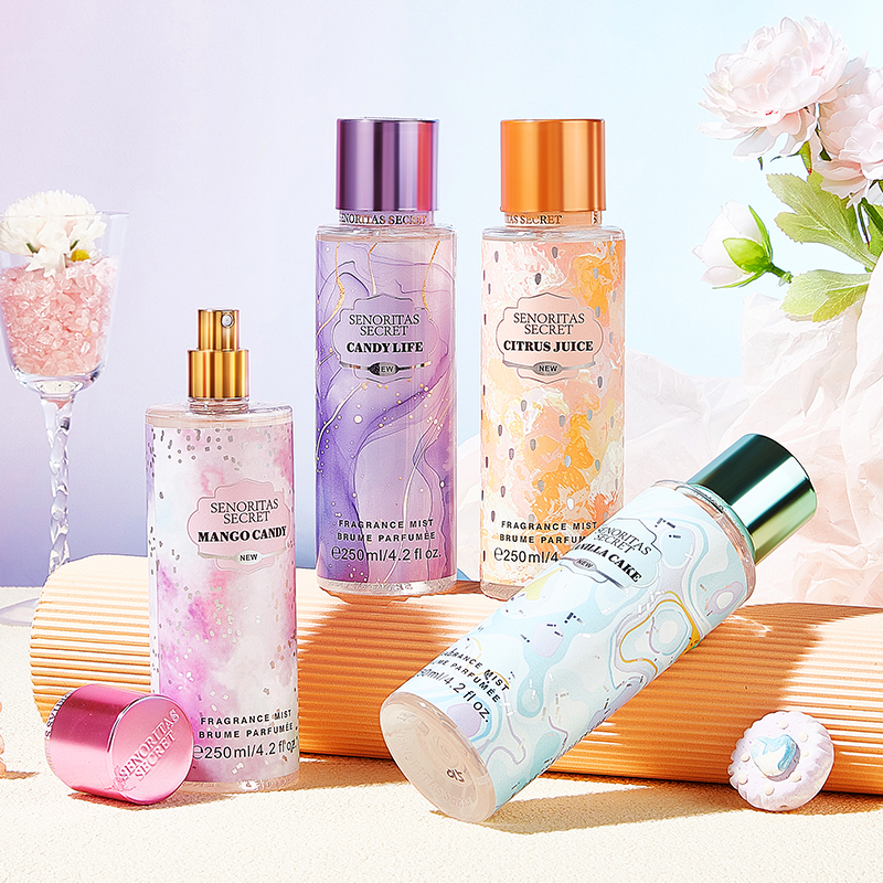 250 мл стойкий ароматный туман для тела для женщин, парфюмерный спрей для тела
