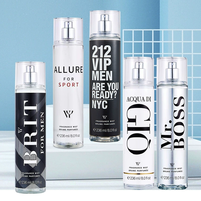 Спрей для тела 236 мл, цветочный фруктовый оригинальный ароматный спрей для тела, стойкий аромат, духи для мужчин