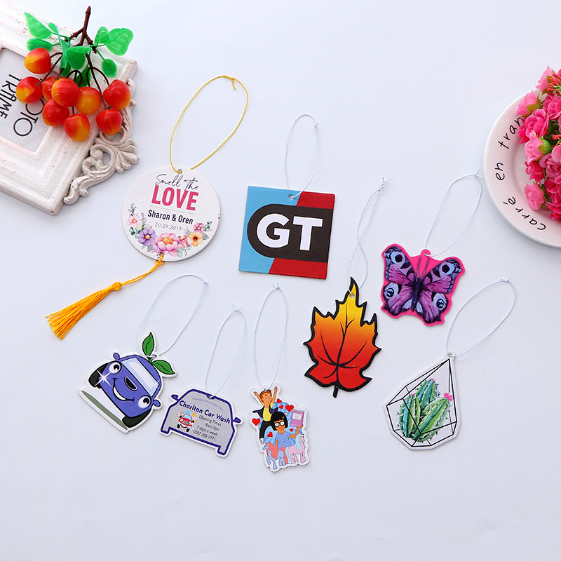 Дизайнерский забавный автомобильный освежитель воздуха/бумажный освежитель воздуха/подвесной освежитель воздуха