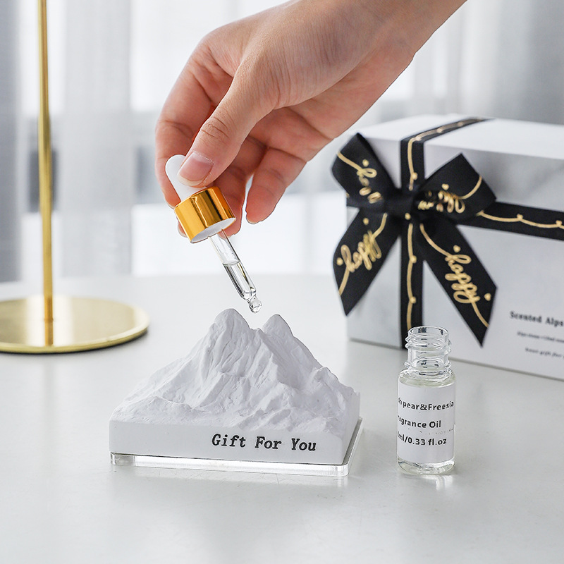 Твердый гипсовый диффузор для кондиционера, каменный кулон, экологически чистая ароматерапия, украшение интерьера автомобиля, свадебный воздухозаборник, духи