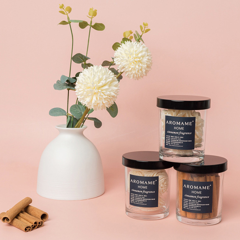 Аромадиффузор Устранитель запахов Оловянная банка Хрустальный камень Сухой цветок Корица Диффузоры Освежитель воздуха